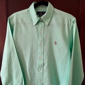 NWT Ralph Lauren Chambray Oxford shirt
